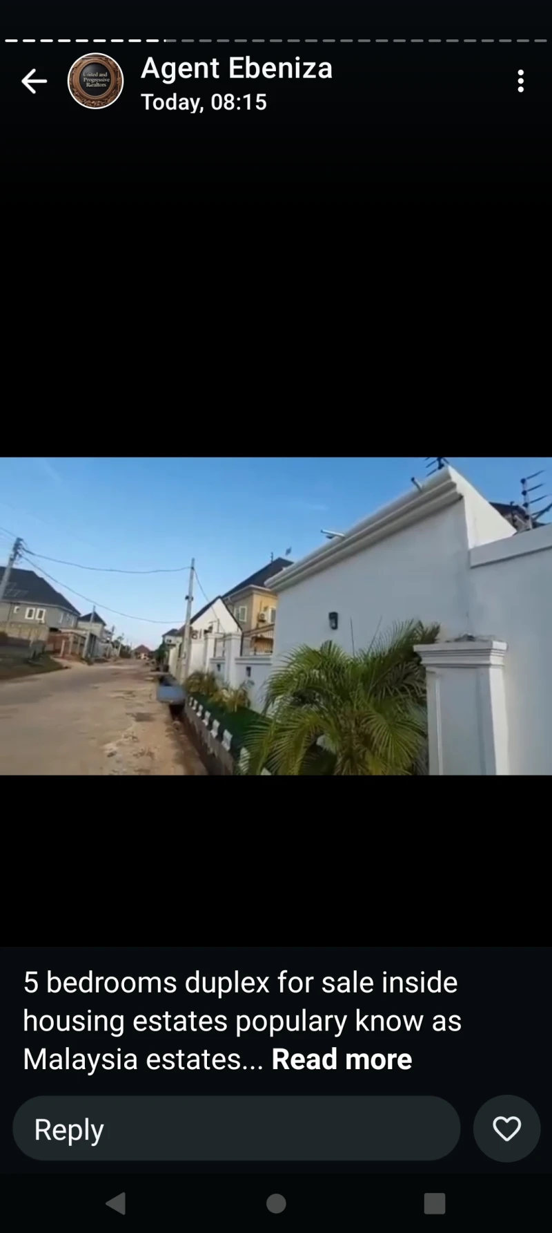 Duplex for Sale in 5 bed room duplex at Malaysia estate, Delta - Image 3