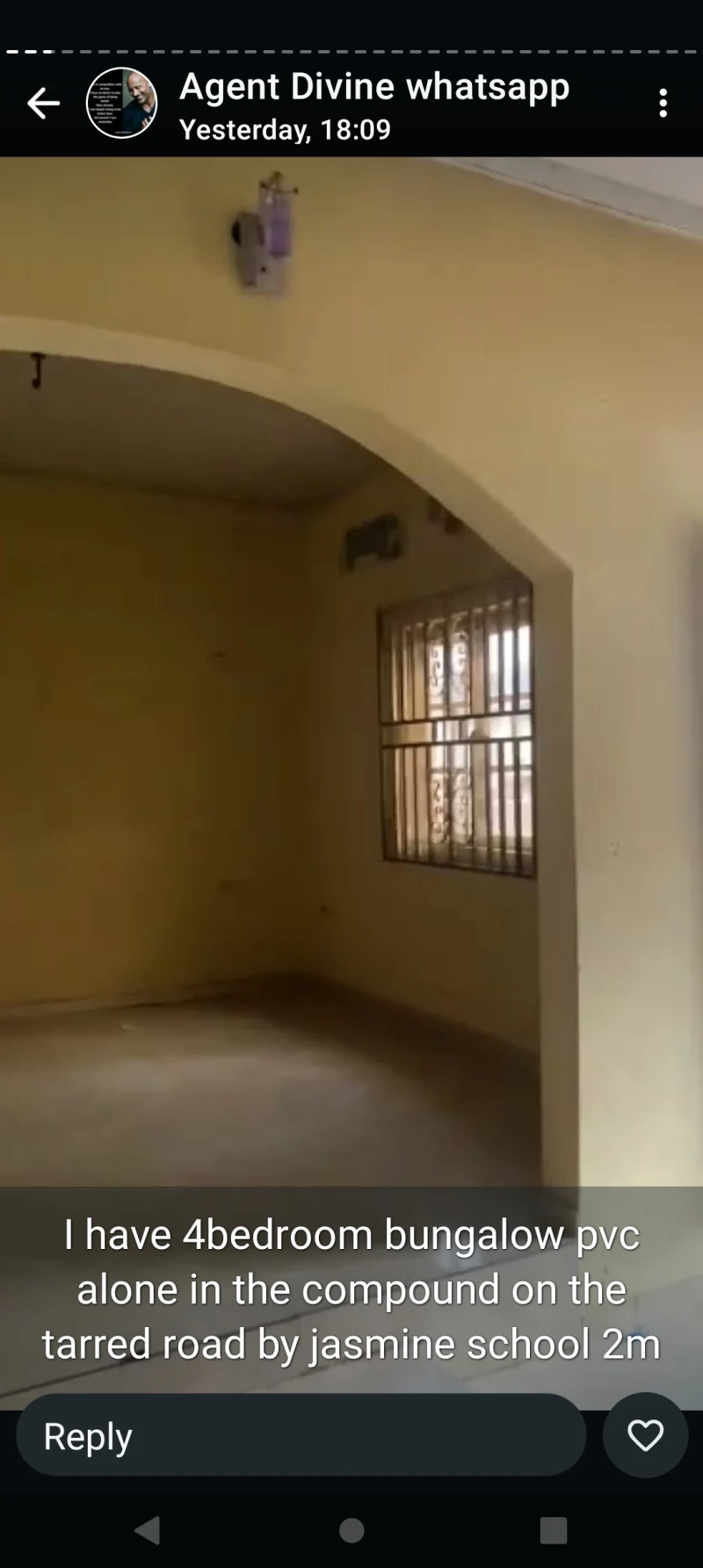 4 Bedroom Flat for Rent in 4 bed room bungalow, alone in a compound at Jasmine Anwai, Delta - Image 1