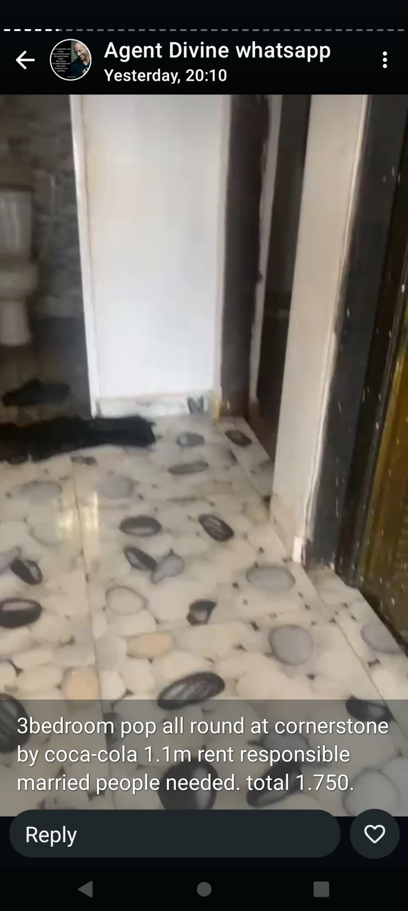 3 Bedroom Flat for Rent in Cornerstone by Coca-Cola, Delta - Image 1