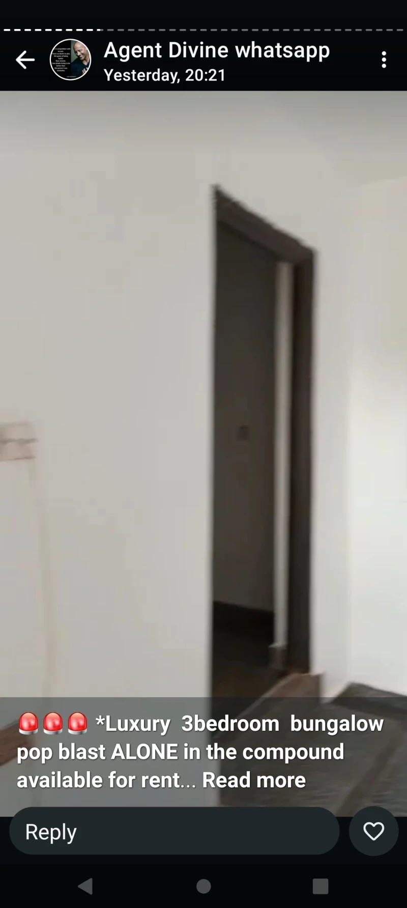 3 Bedroom Flat for Rent in Okpanam town, Delta - Image 2