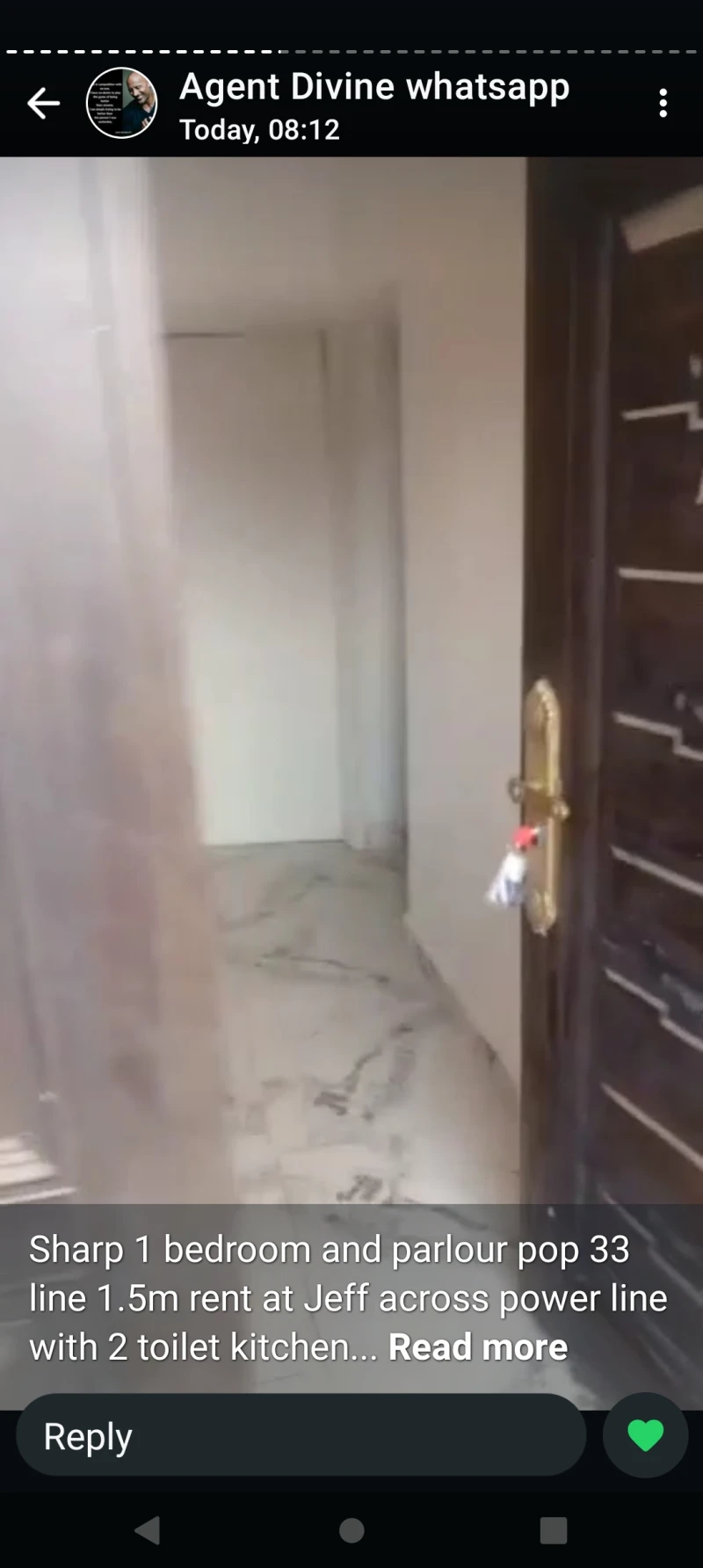 1 Bedroom Flat for Rent in Jeff across Koka, Delta - Image 2