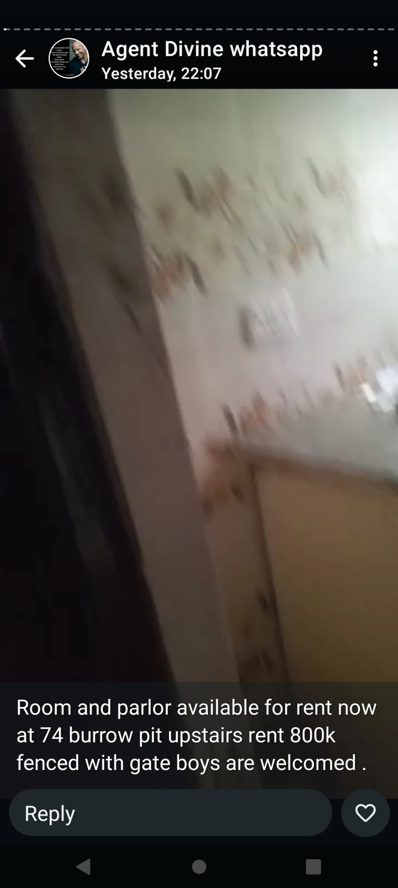 1 Bedroom Flat for Rent in 74 by borrow pit, Delta - Image 2