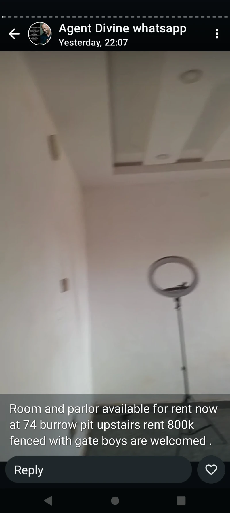 1 Bedroom Flat for Rent in 74 by borrow pit, Delta - Image 3