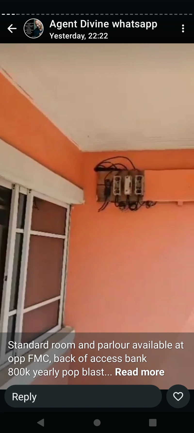 1 Bedroom Flat for Rent in Opp. FMB behind access bank, Delta - Image 3