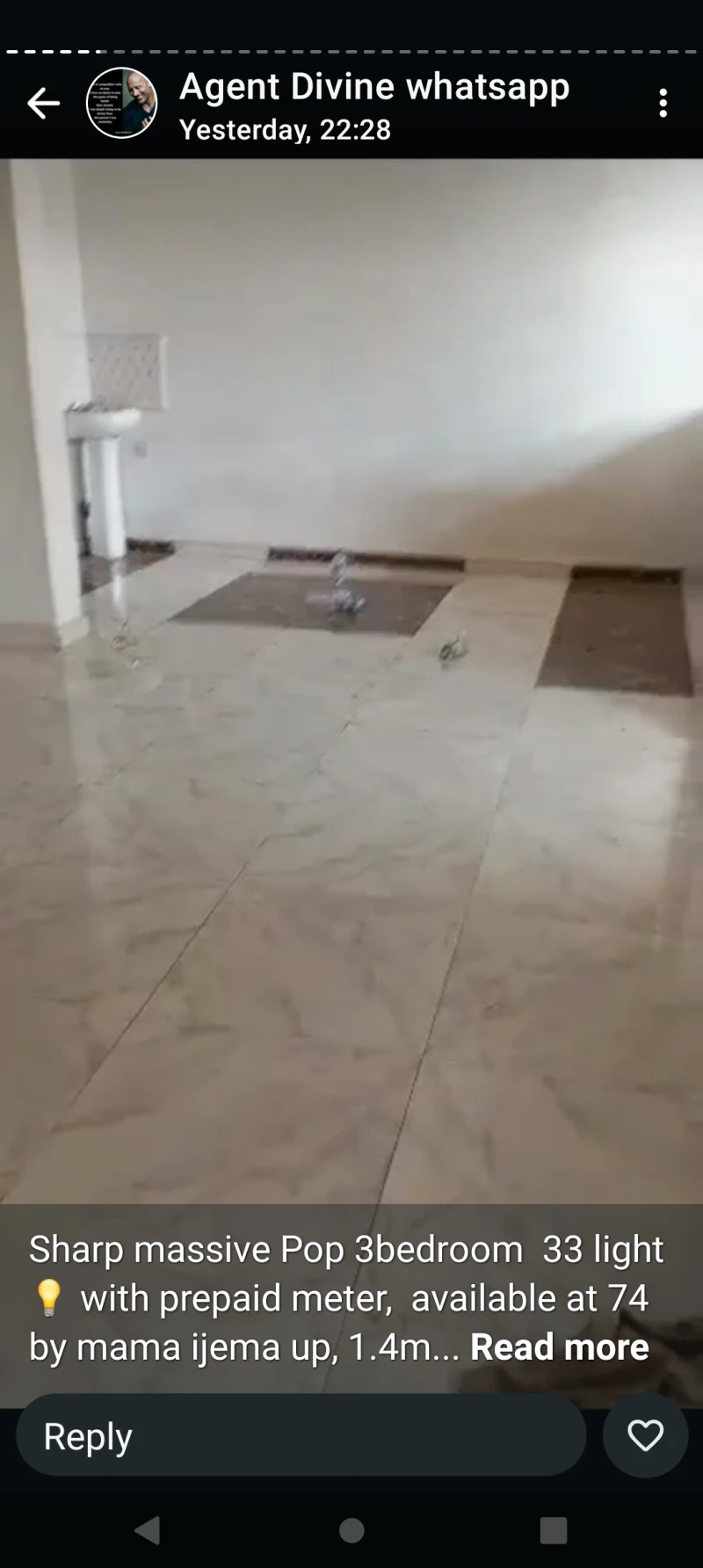 3 Bedroom Flat for Rent in 74 by Mama Ijema, Delta - Image 4