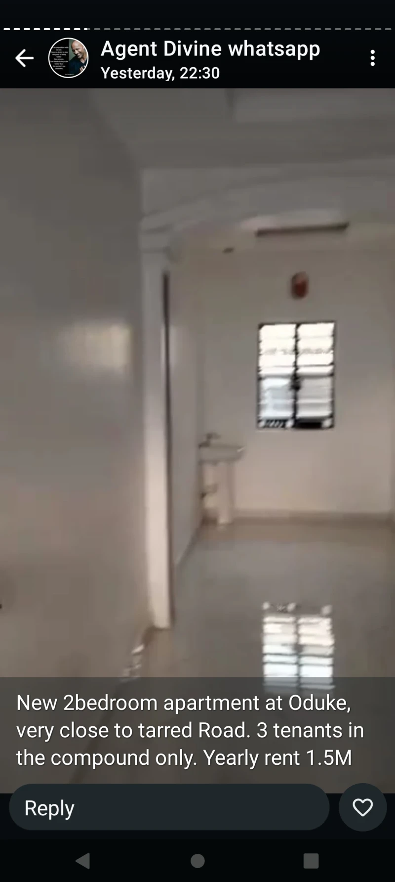 2 Bedroom Flat for Rent in Oduke, Delta - Image 1