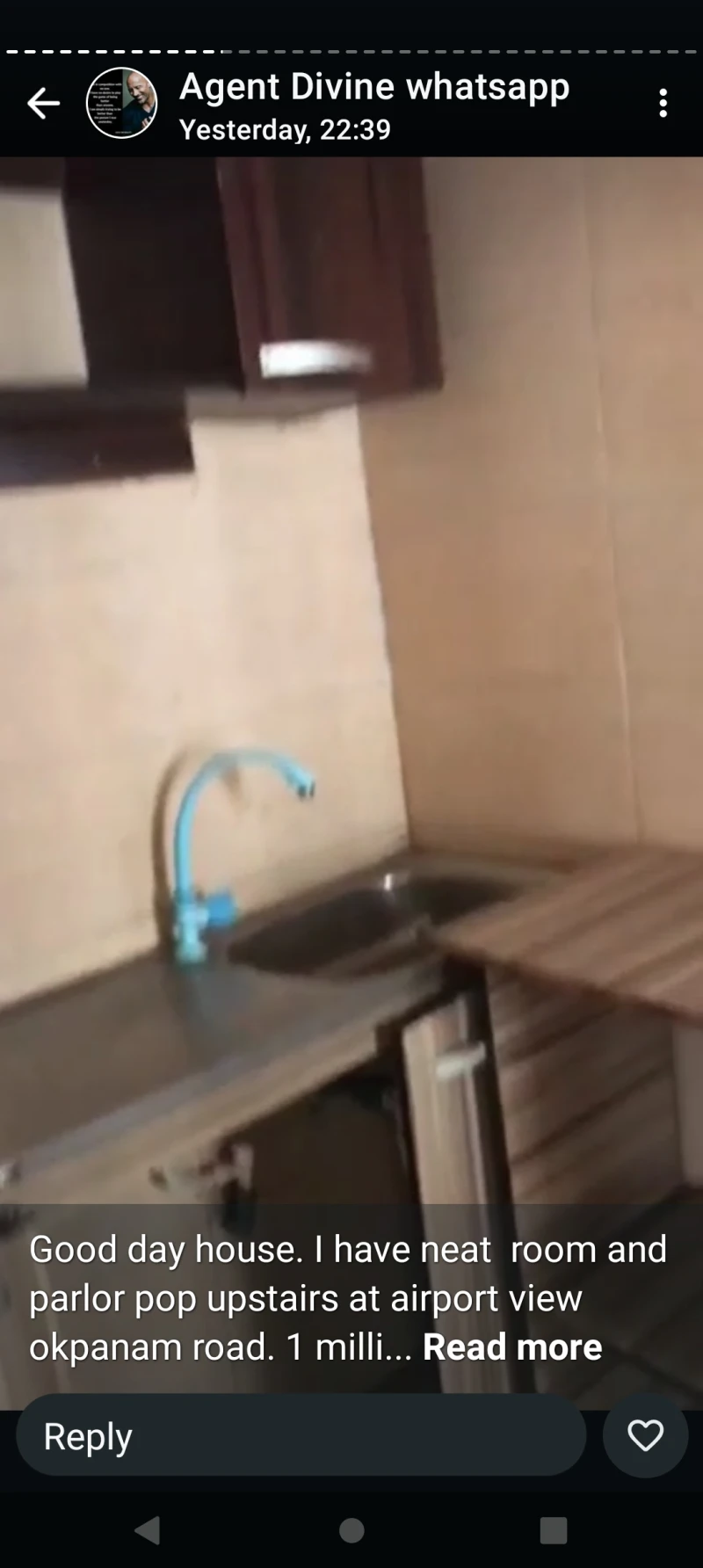 1 Bedroom Flat for Rent in Air port view, Delta - Image 2