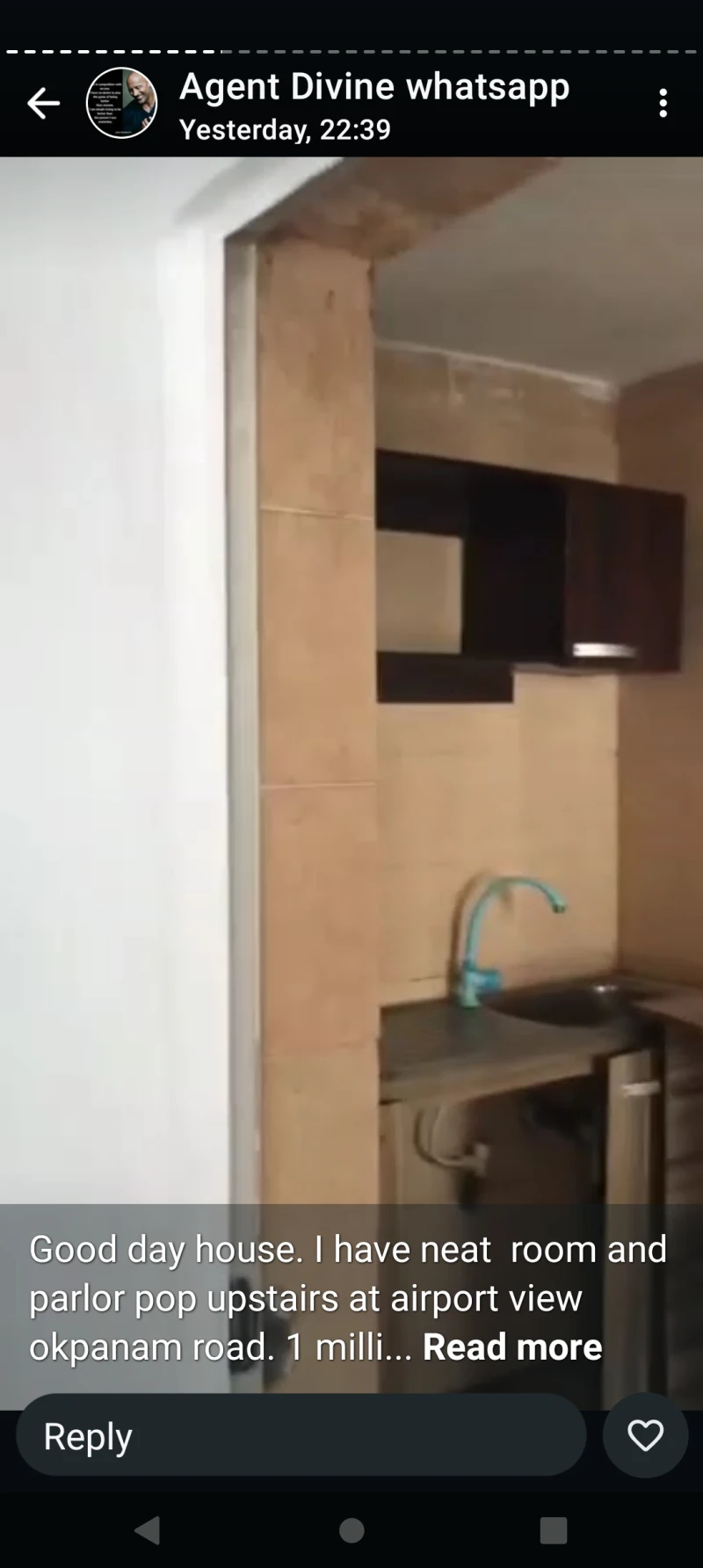 1 Bedroom Flat for Rent in Air port view, Delta - Image 3