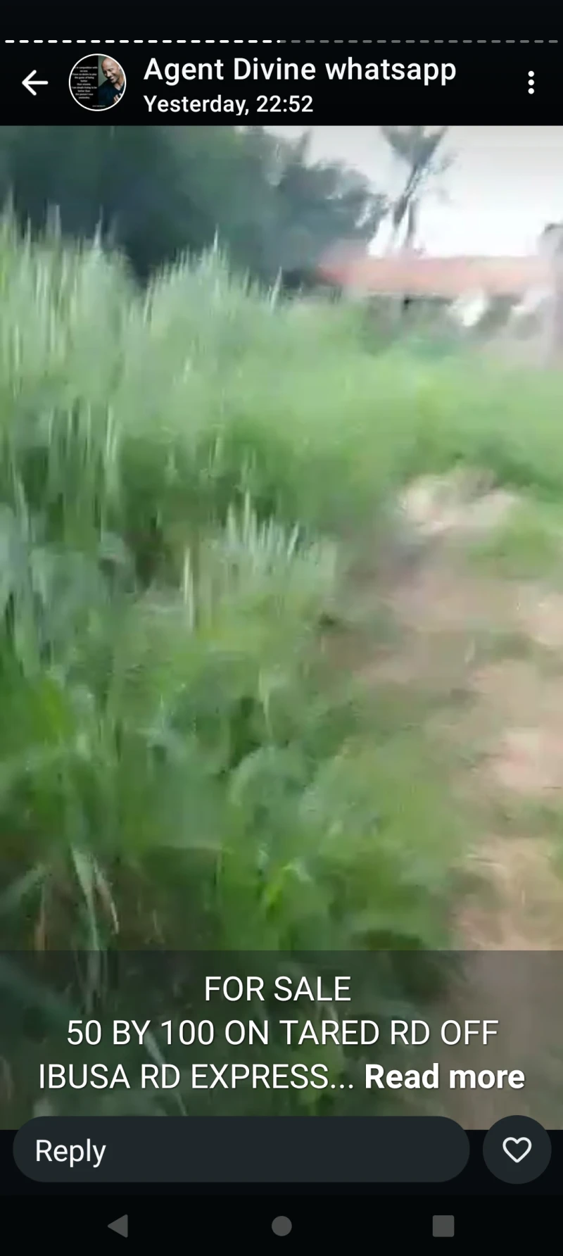 Land for Sale in Ibusa Road, Delta - Image 3