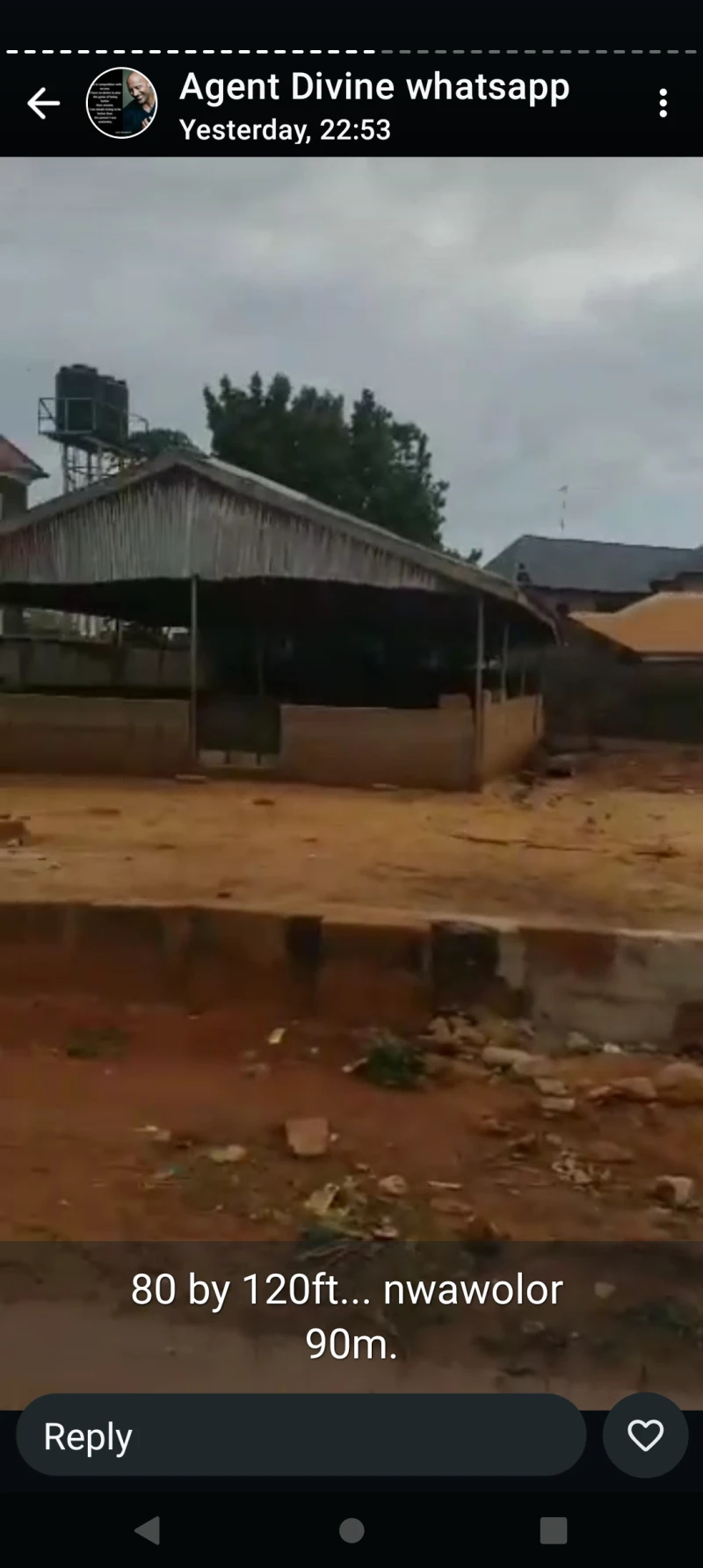 Land for Sale in Nwawholor Market Axis, Delta - Image 1
