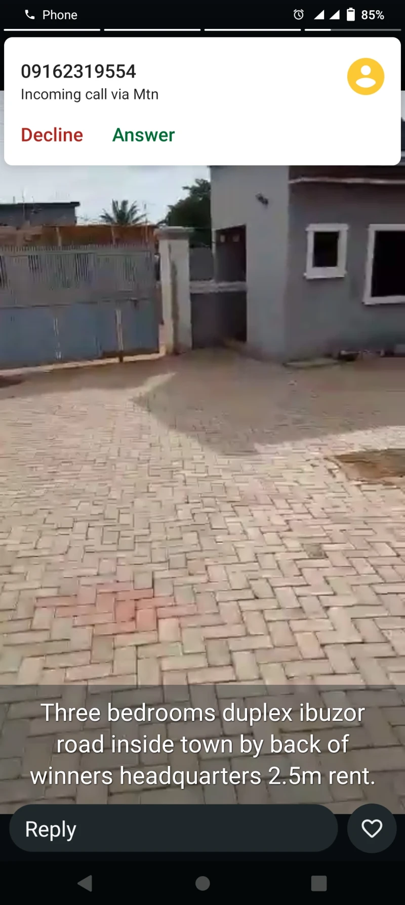 Duplex for Rent in 3 bedroom duplex for rent at Ibusa road, Delta - Image 2
