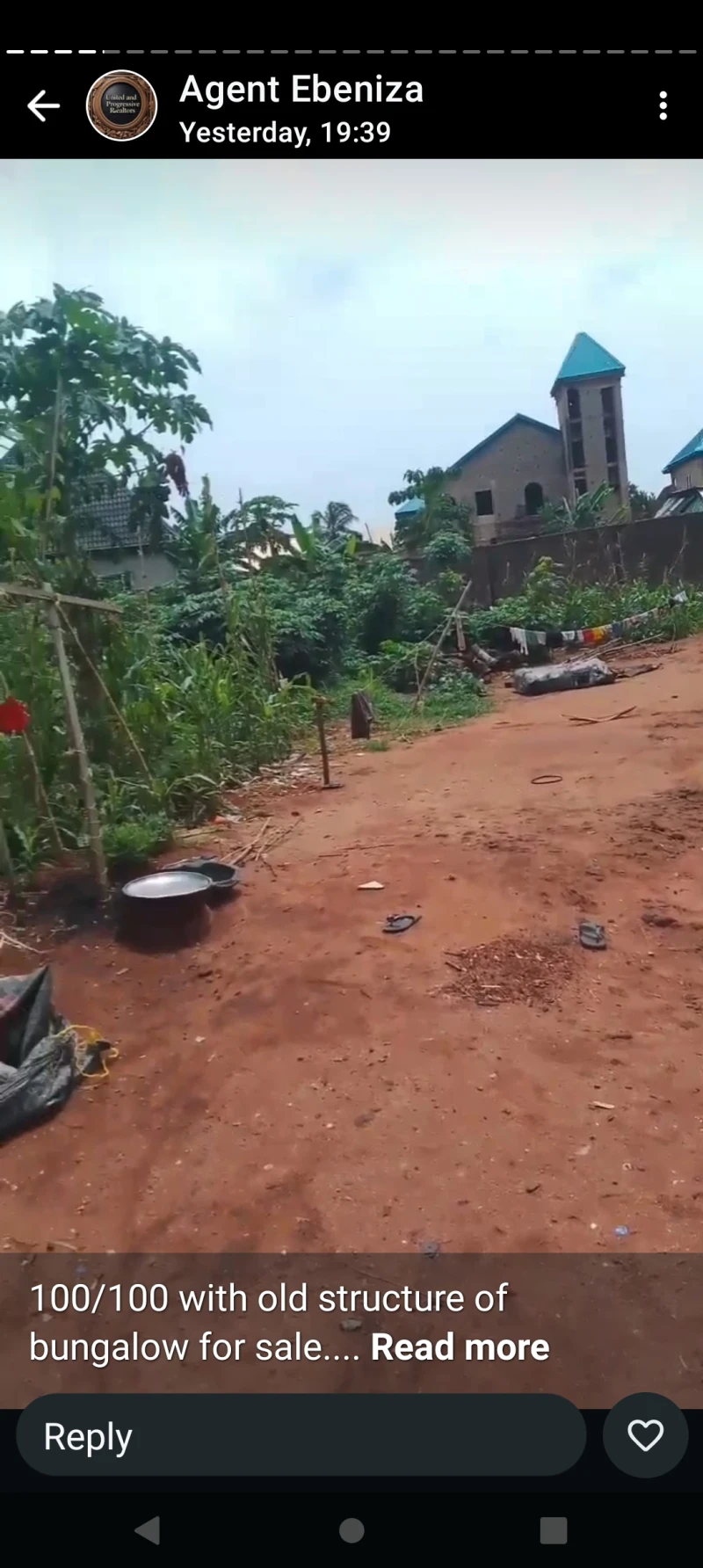 Land for Sale in 100 by 100 at back of Nwagwolor market, Delta - Image 4