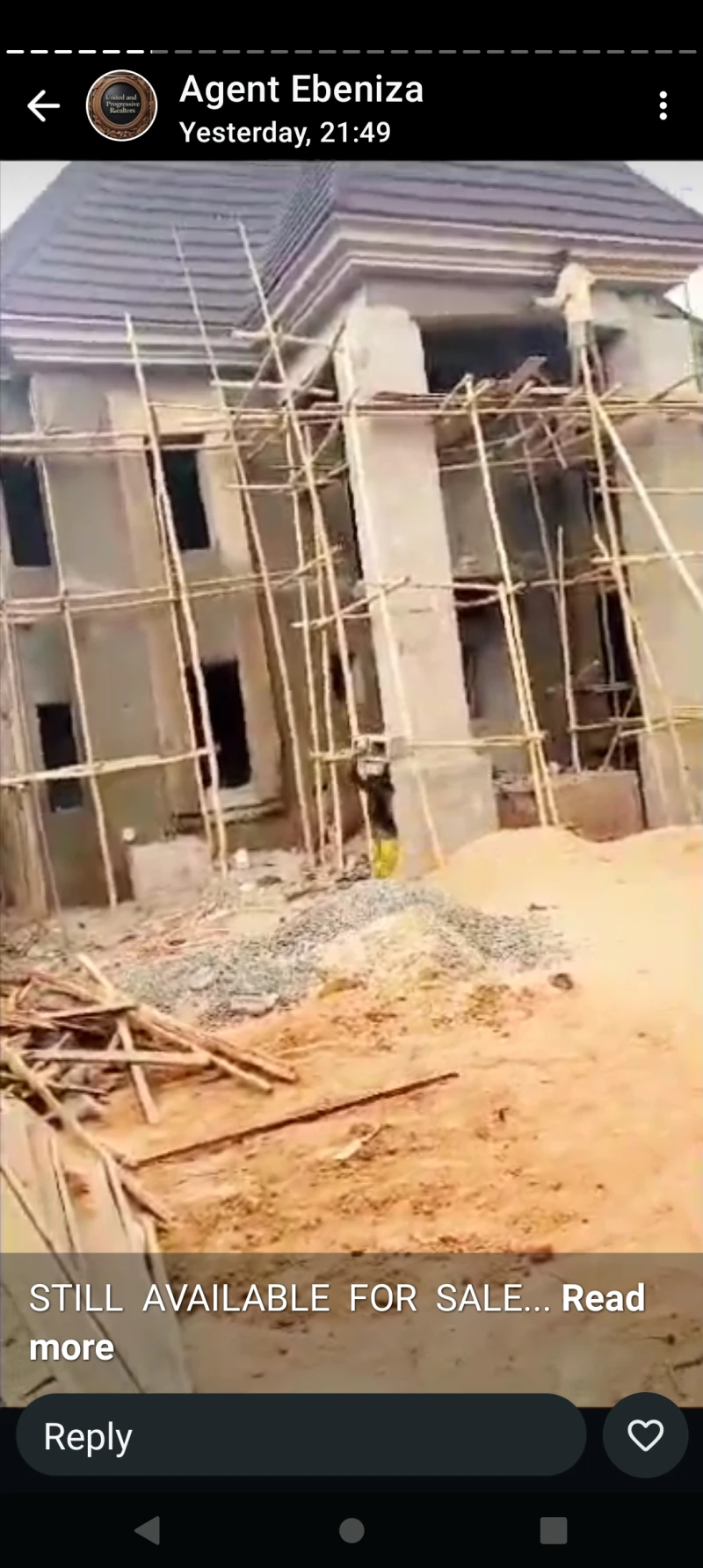Duplex for Sale in 5 bedroom duplex, uncompleted at back of Hampton hotel, Delta - Image 3