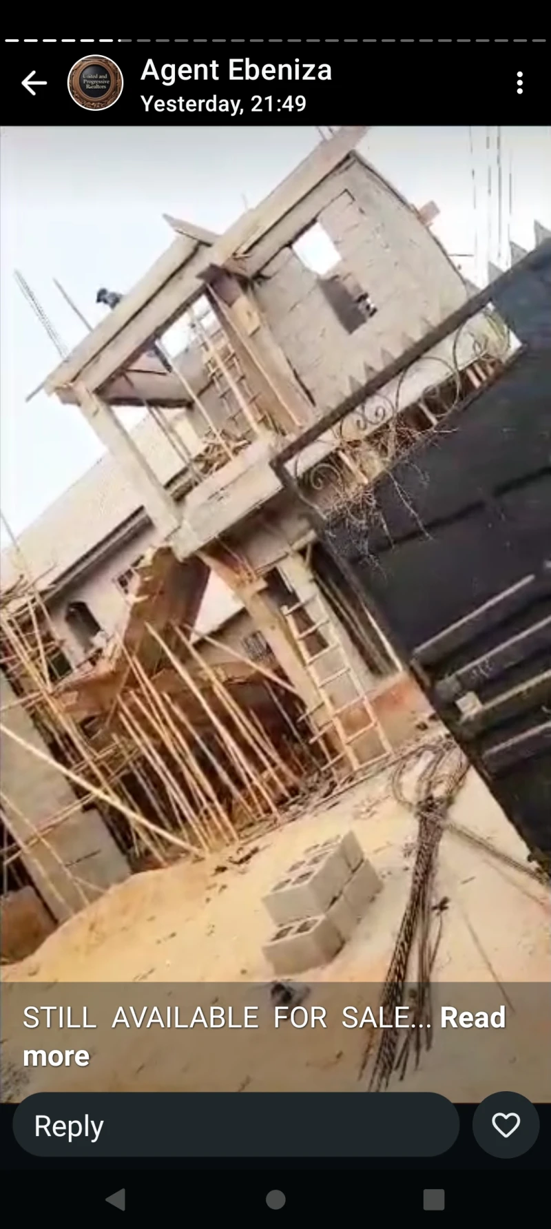 Duplex for Sale in 5 bedroom duplex, uncompleted at back of Hampton hotel, Delta - Image 1