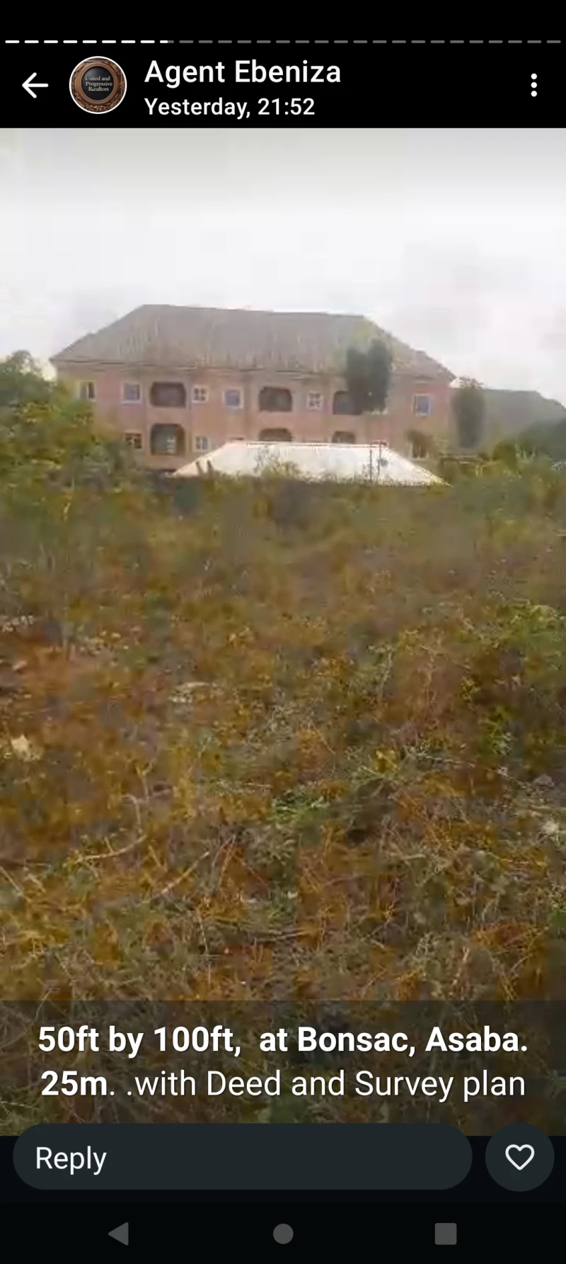 Land for Sale in 50 by 100 at Bonsac, Delta - Image 2