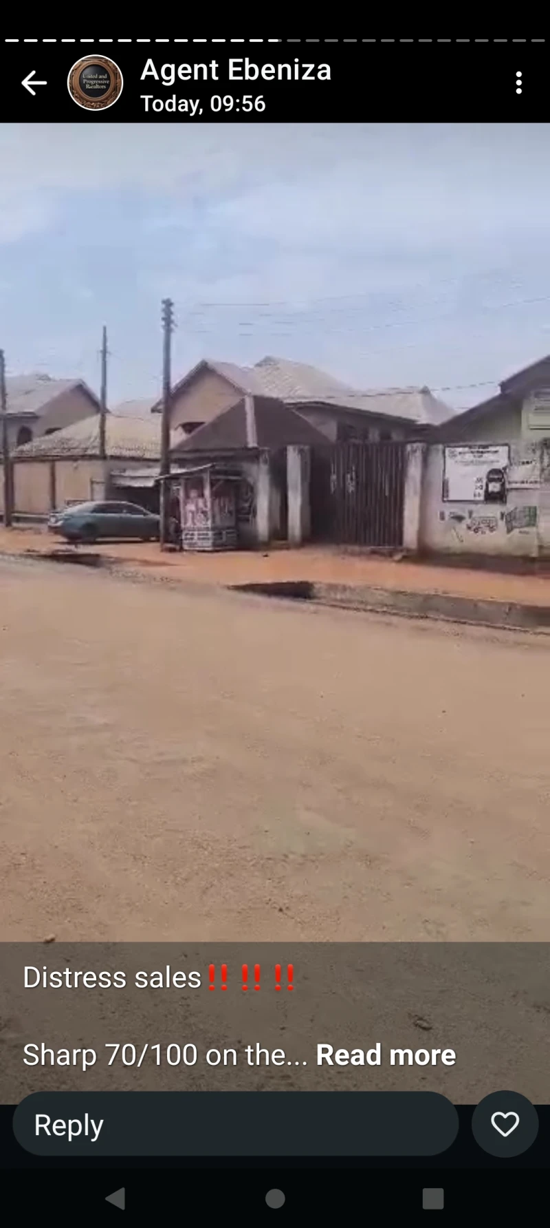 Land for Sale in 70 by 100 opp Formal Deputy, Delta - Image 1