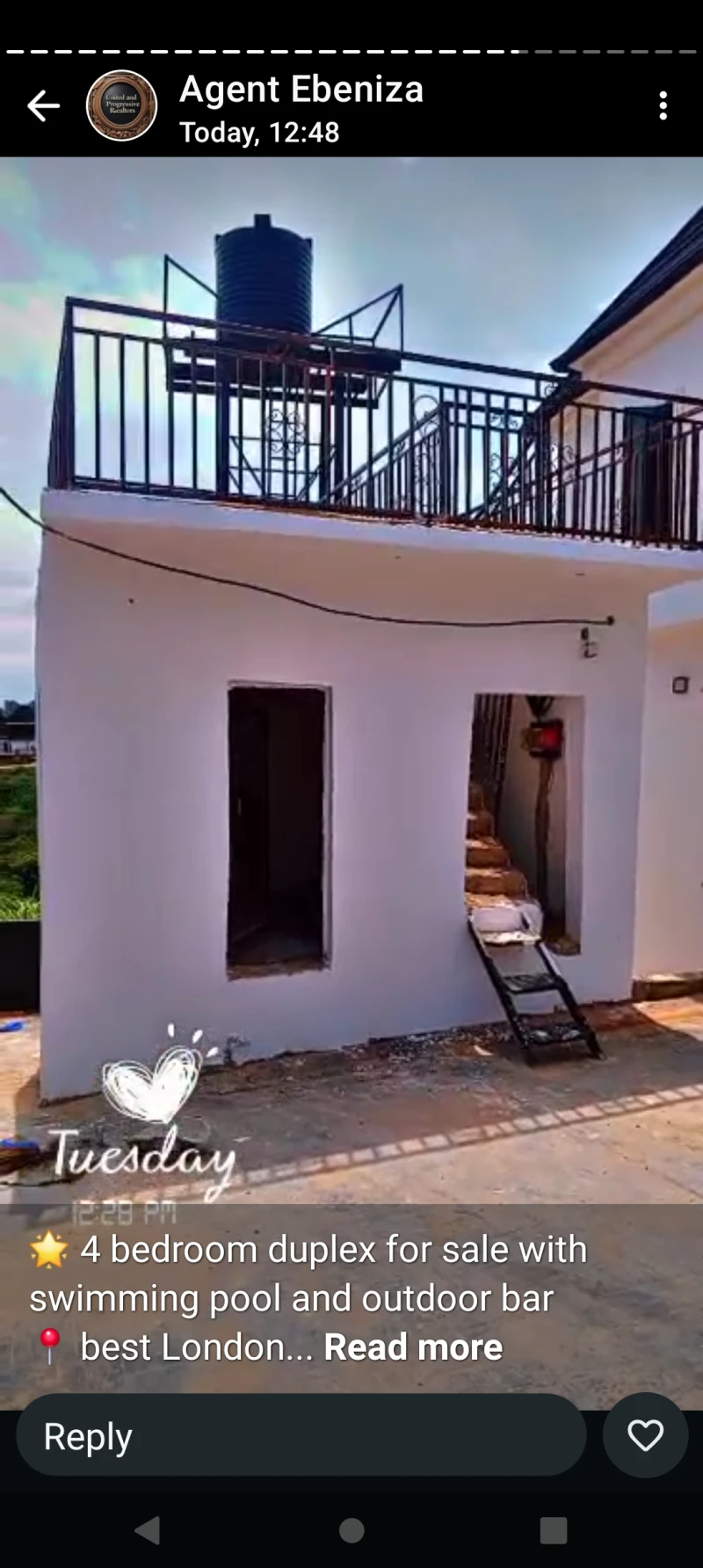 Duplex for Sale in London City Estate, Delta - Image 1