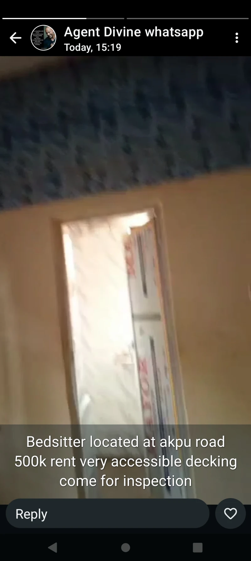 SelfContain for Rent in Akpu road, Okpanam, Delta - Image 1