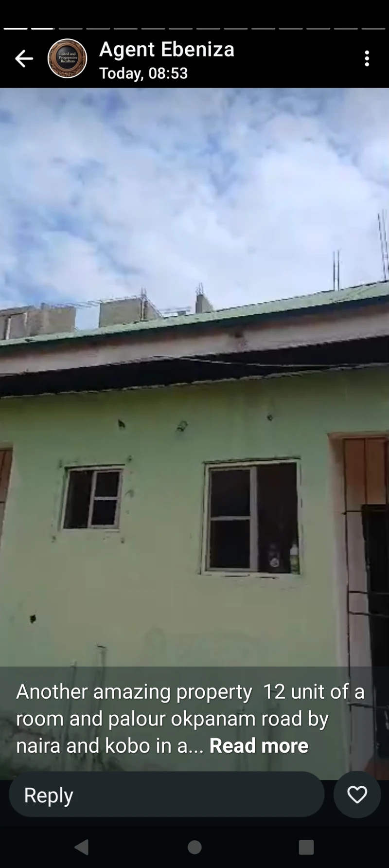 1 Bedroom Flat for Sale in 12 flats or Room and Parlour, Delta - Image 1