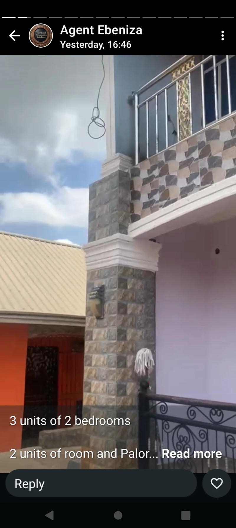 3 Bedroom Flat for Sale in 3 units of 2bedroom, 2 units of Room and parlor and 3 stores in Bonsac, Delta - Image 1
