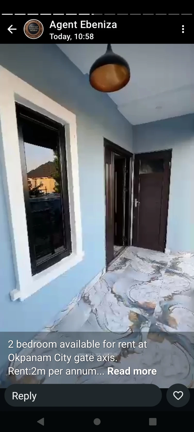 2 Bedroom Flat for Rent in Okpanam city gate axis, Delta - Image 1