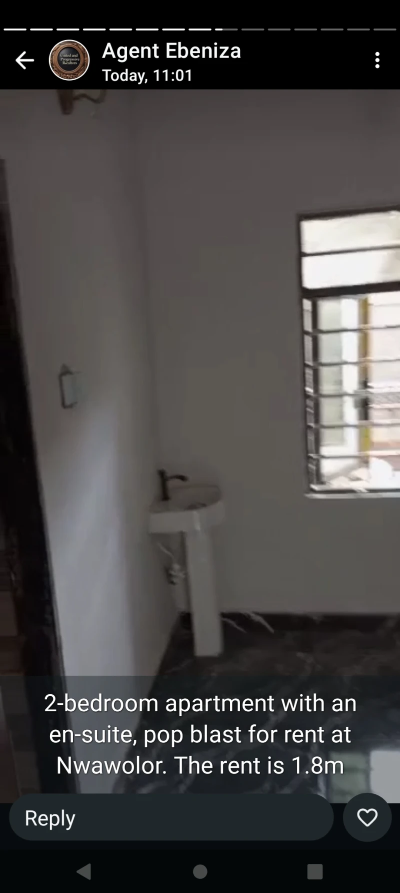 2 Bedroom Flat for Rent in Nwawholor Market Axis, Delta - Image 1