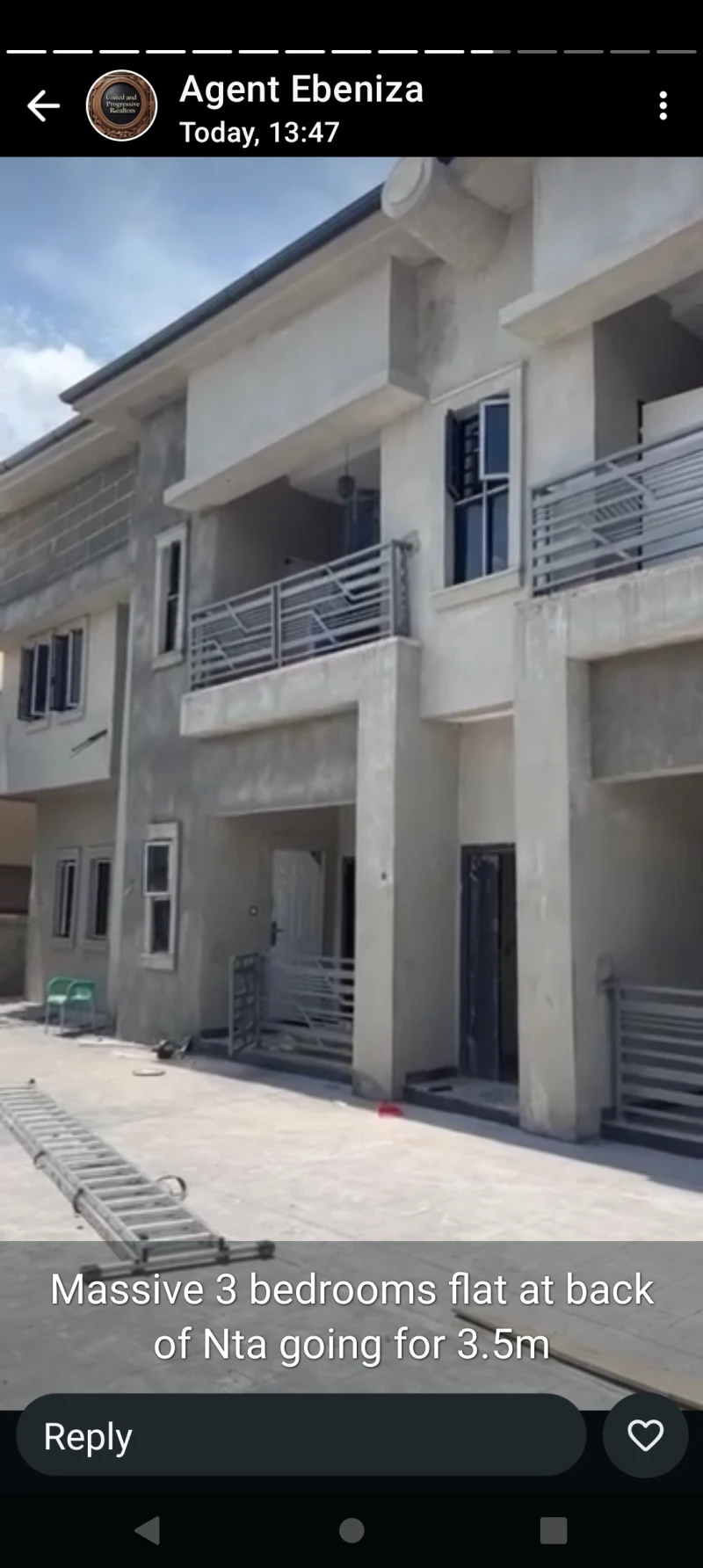 3 Bedroom Flat for Rent in Back of NTA, Delta - Image 2