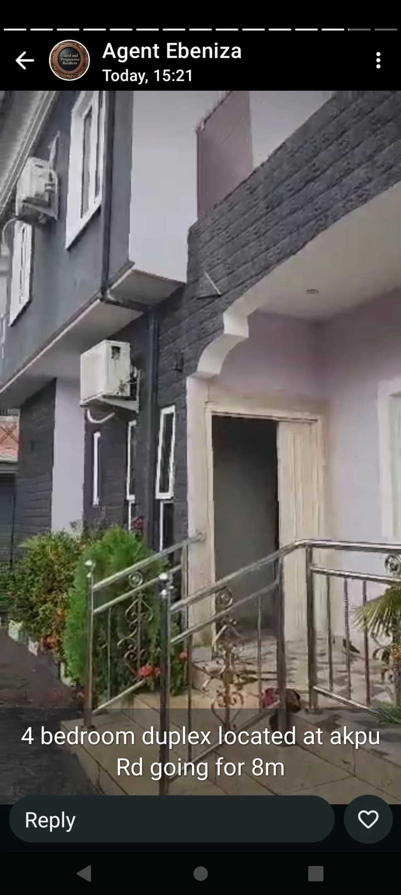Duplex for Rent in 4 bedroom duplex Akpu road, Delta - Image 1