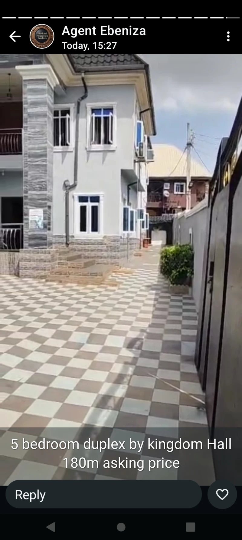 Duplex for Sale in 5 Bedroom Duplex. at Kingdom Hall, Delta - Image 3