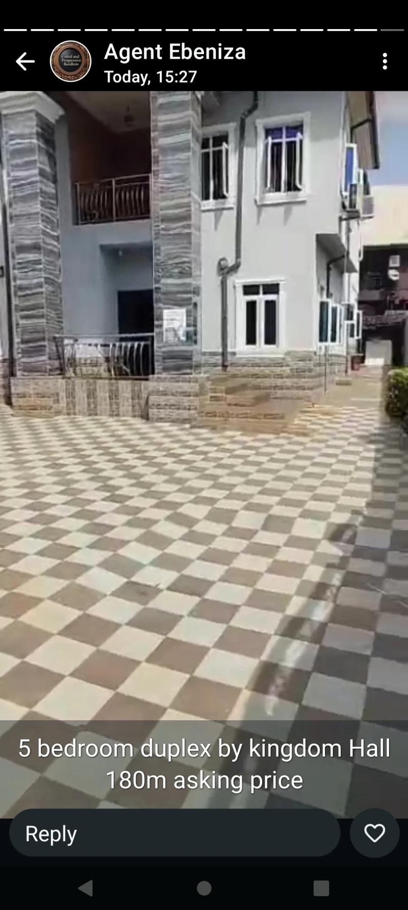 Duplex for Sale in 5 Bedroom Duplex. at Kingdom Hall, Delta - Image 1