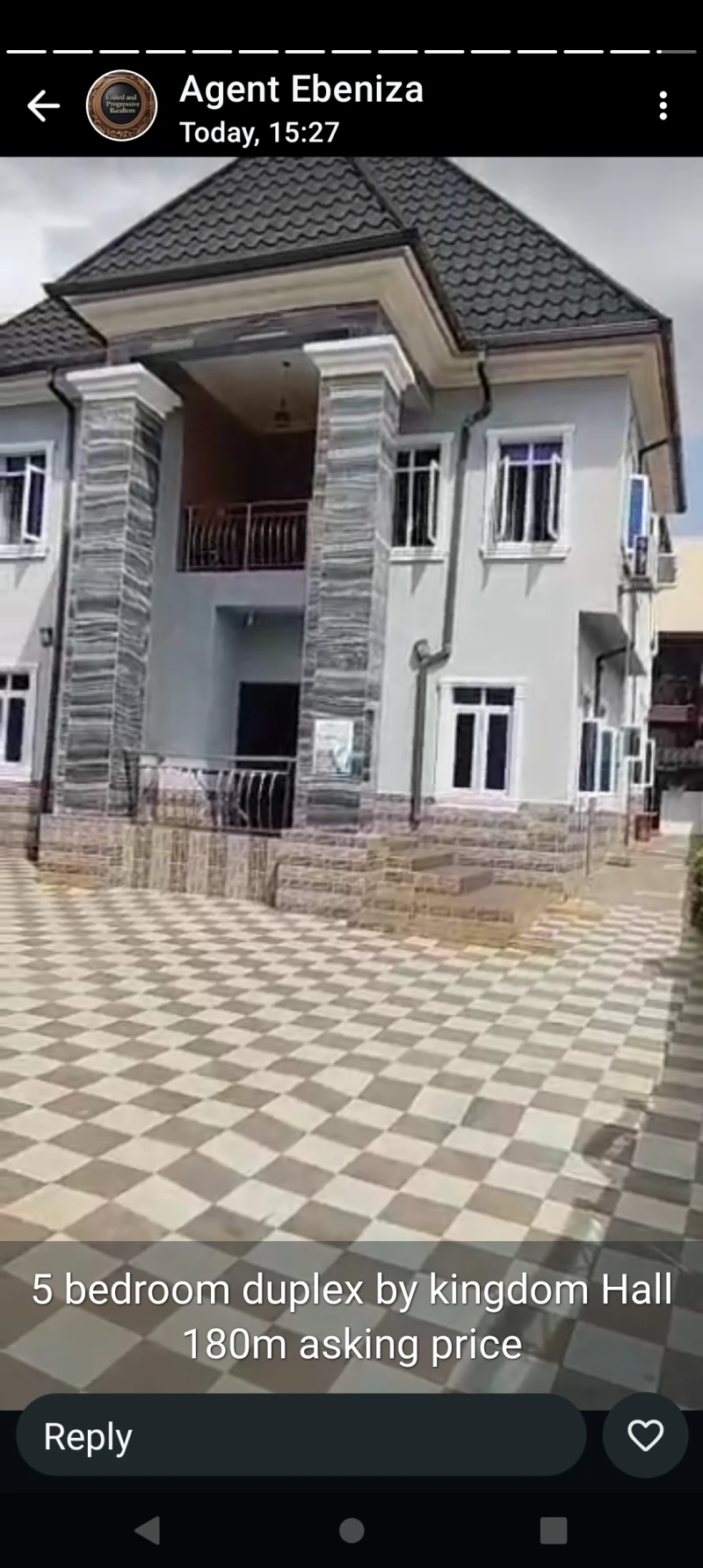 Duplex for Sale in 5 Bedroom Duplex. at Kingdom Hall, Delta - Image 2