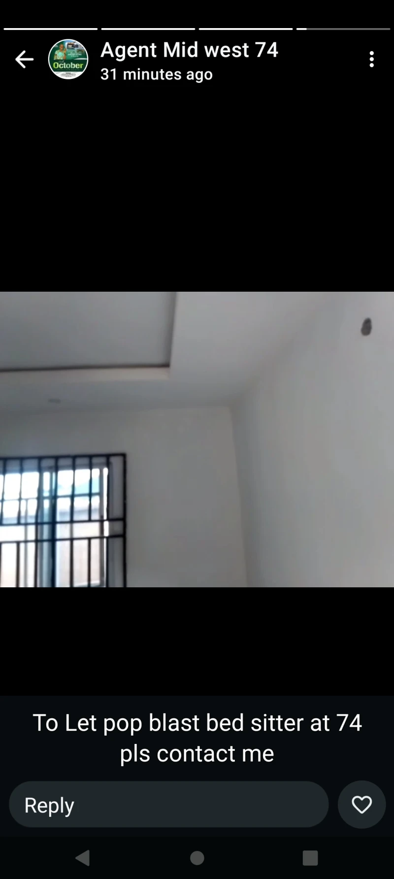SelfContain for Rent in POP bed sitter at 74, Anwai road, Delta - Image 2