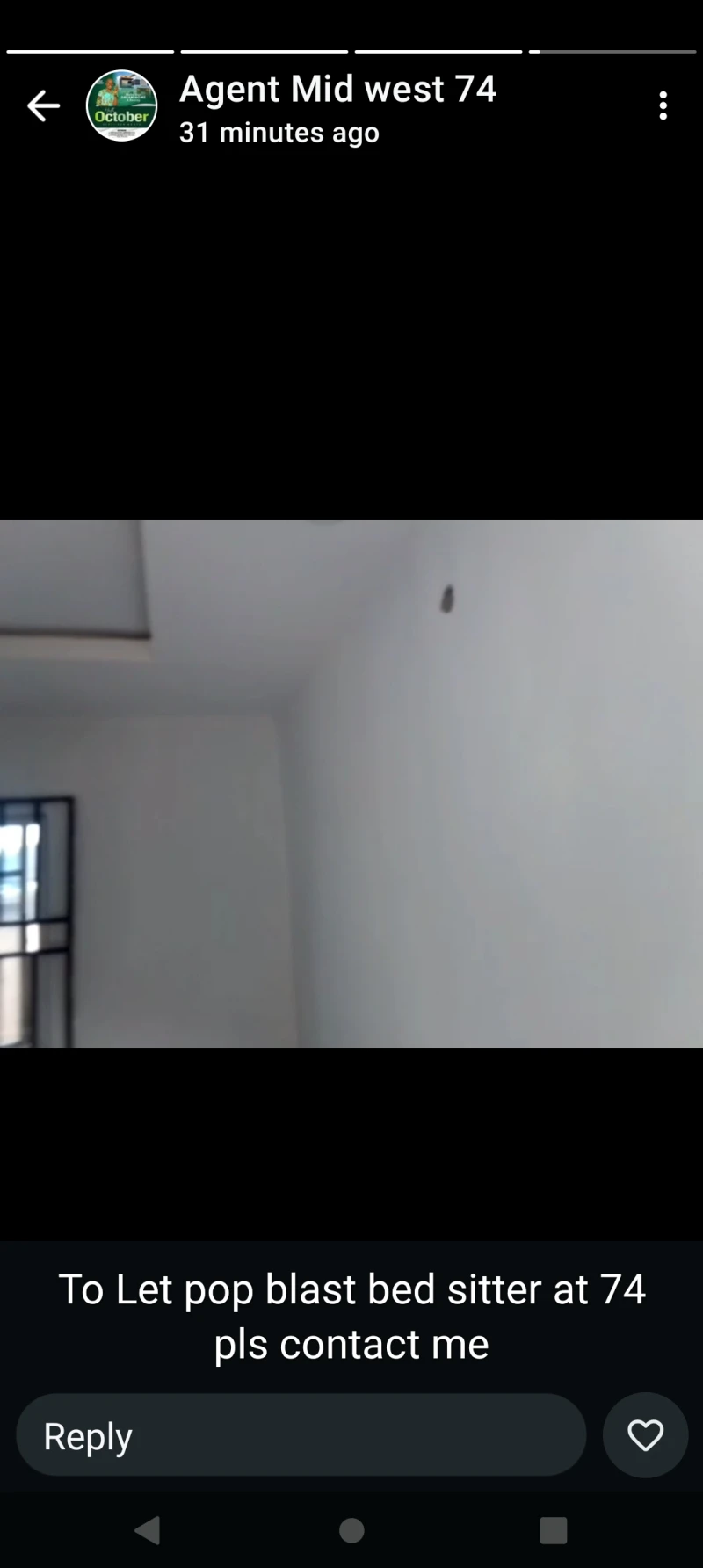 SelfContain for Rent in POP bed sitter at 74, Anwai road, Delta - Image 3