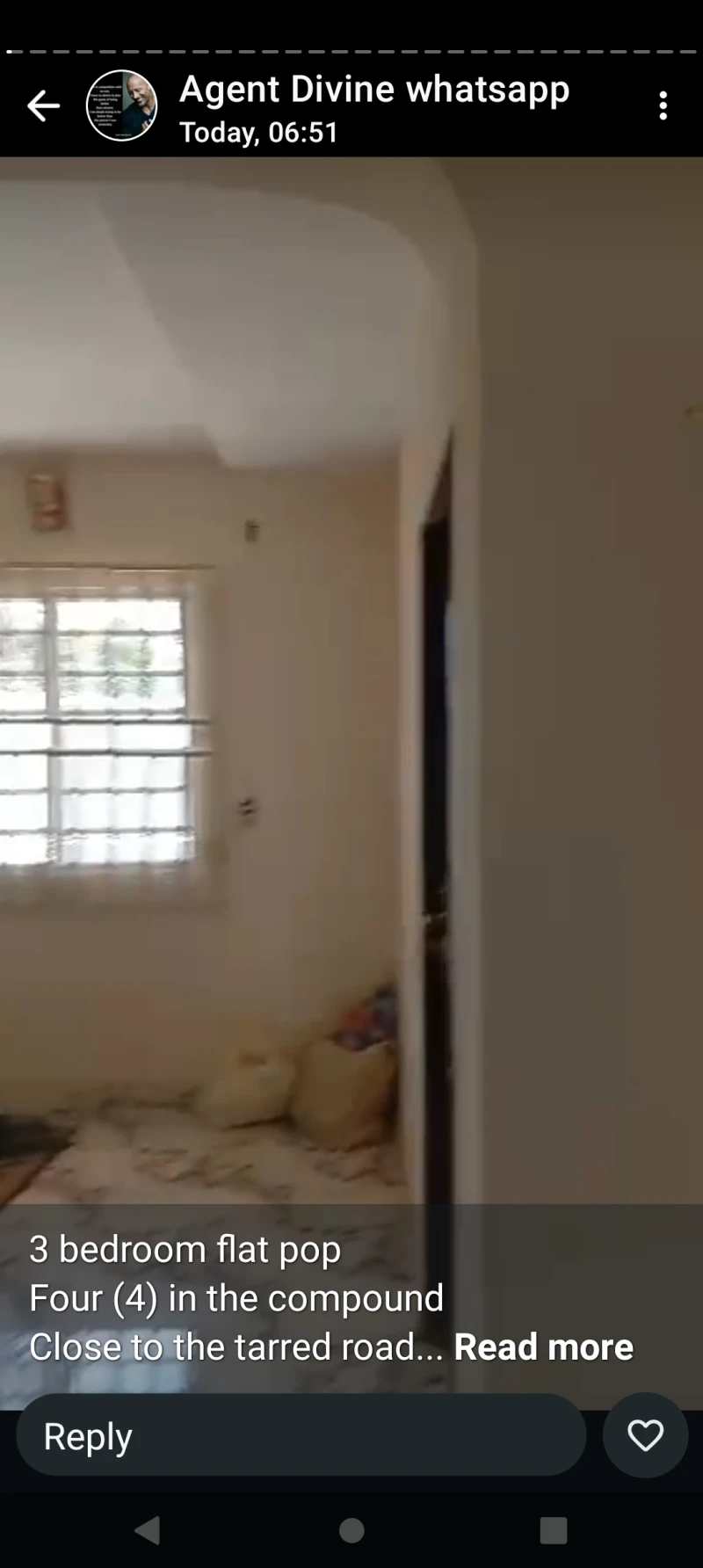 3 Bedroom Flat for Rent in Mable Hill Okpanam, Delta - Image 1