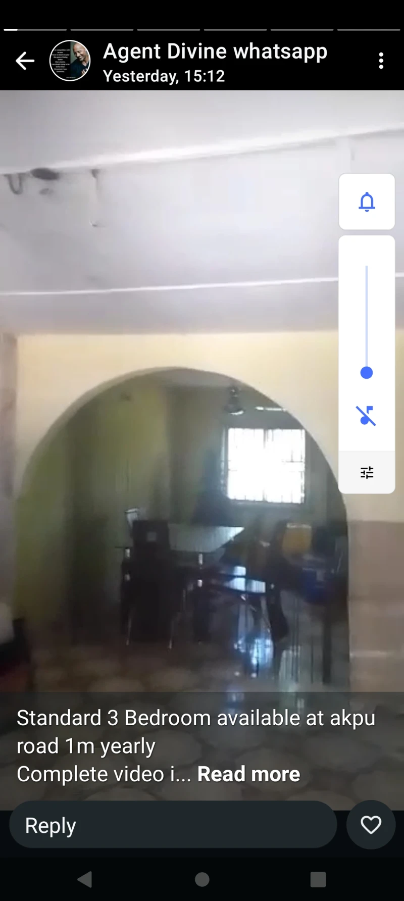 3 Bedroom Flat for Rent in Akpu road, Okpanam, Delta - Image 2