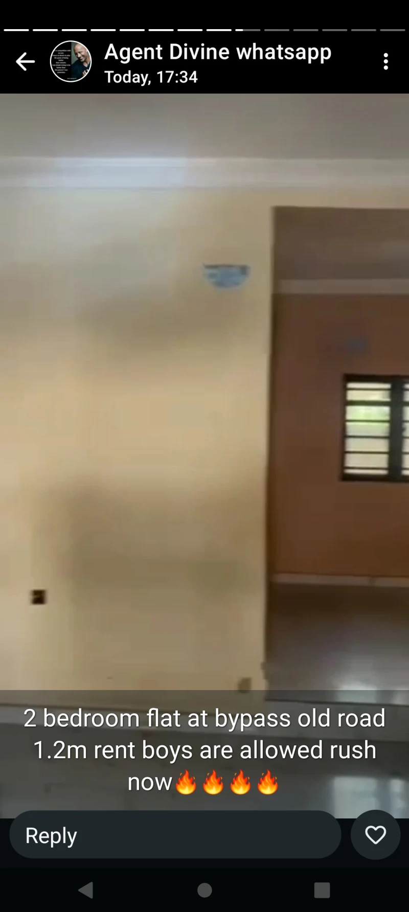2 Bedroom Flat for Rent in ByPass, Delta - Image 3