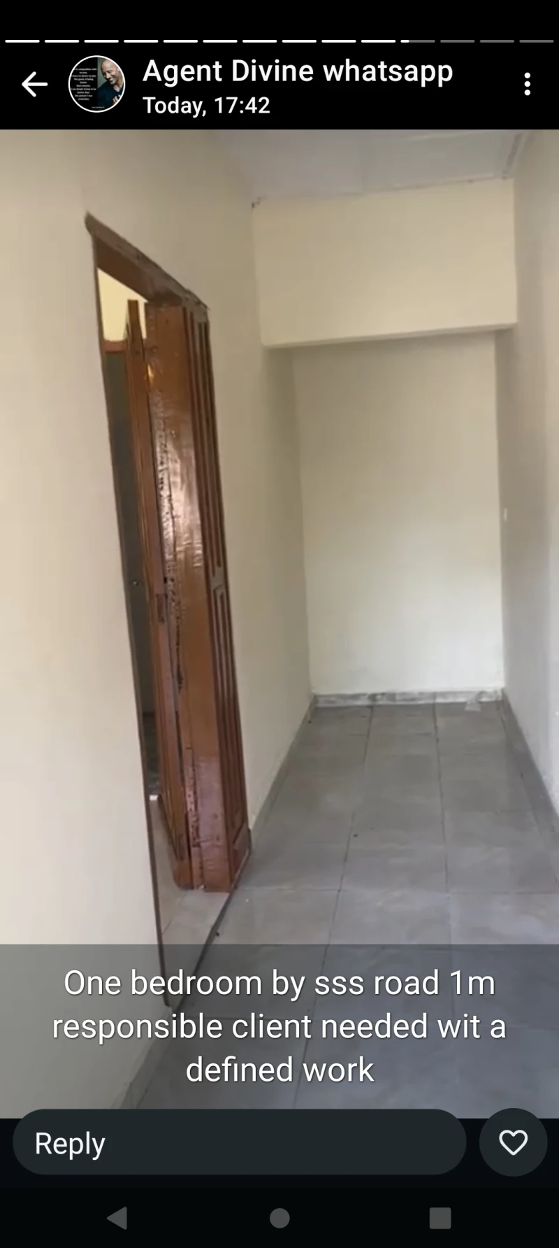 1 Bedroom Flat for Rent in SSS road, Delta - Image 4