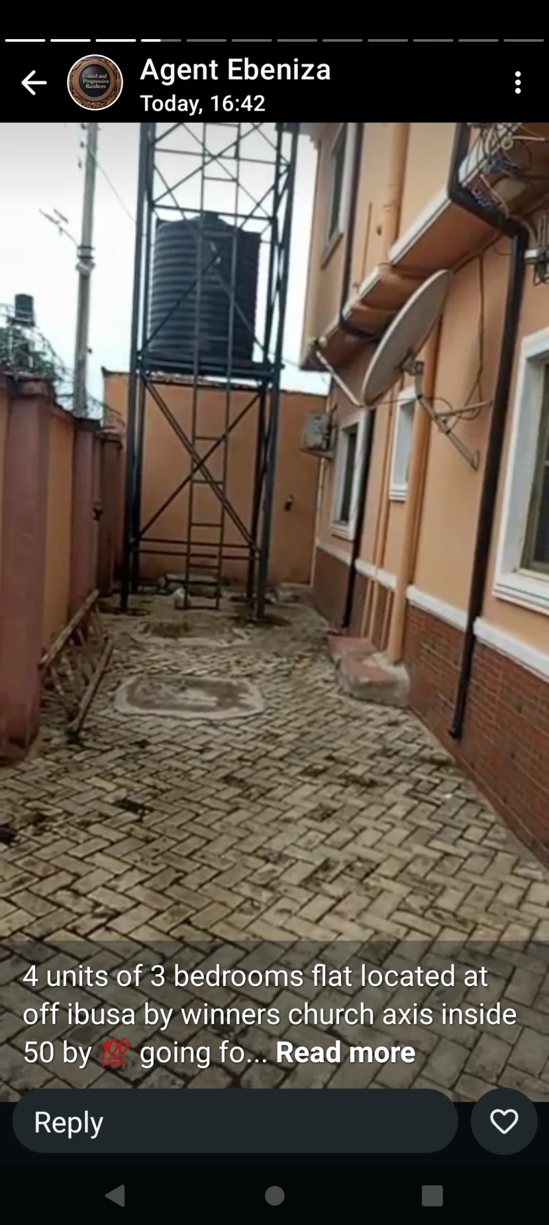 3 Bedroom Flat for Sale in 4 units of 3 bed at ibusa road close to winners, Delta - Image 2