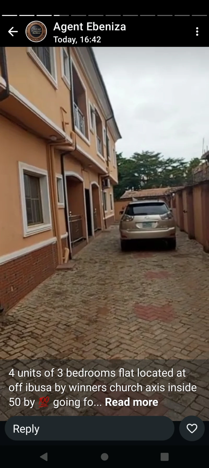 3 Bedroom Flat for Sale in 4 units of 3 bed at ibusa road close to winners, Delta - Image 4
