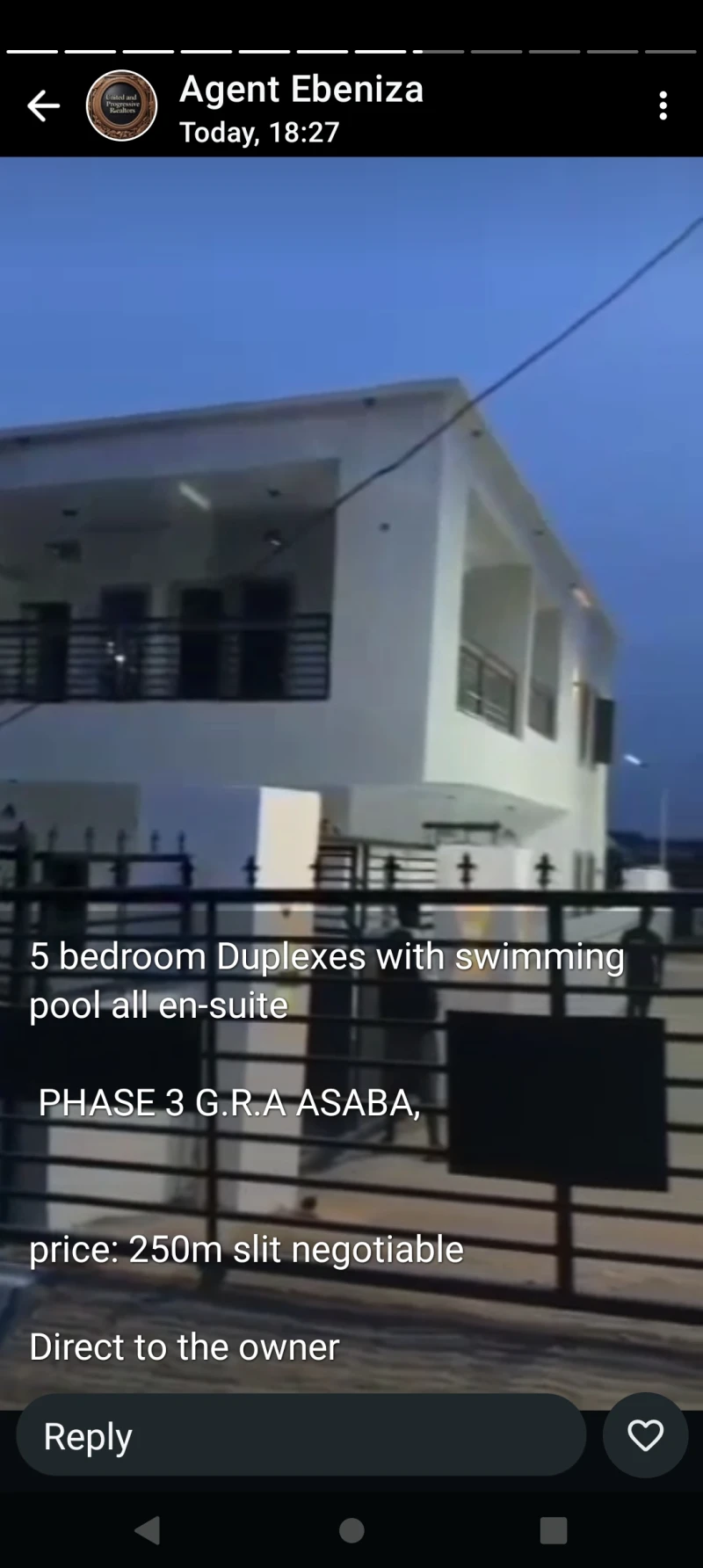Duplex for Sale in GRA phase 3, Delta - Image 3