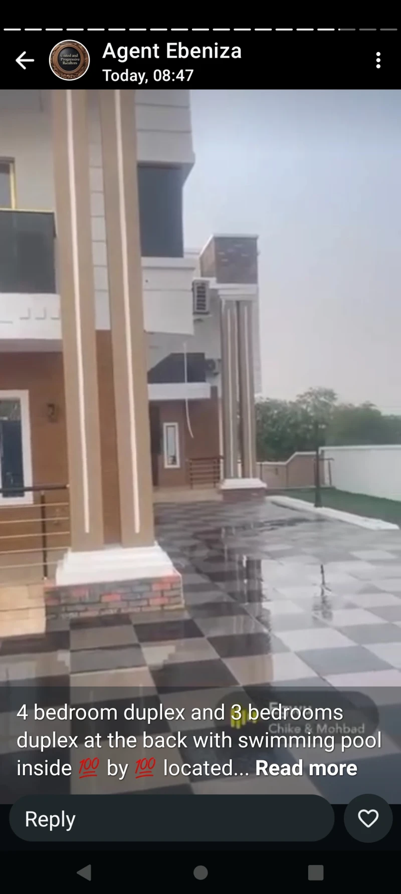Duplex for Sale in 4bed and 3bed room duplex in 100 by 100 plot close to Malaysia estat3, Delta - Image 3