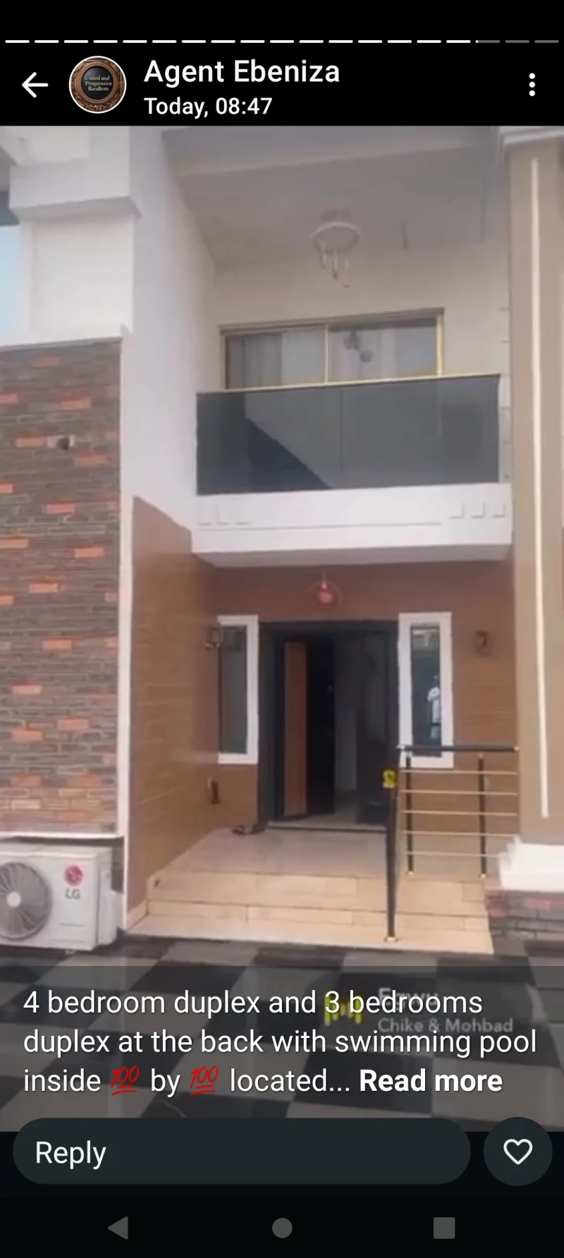 Duplex for Sale in 4bed and 3bed room duplex in 100 by 100 plot close to Malaysia estat3, Delta - Image 4