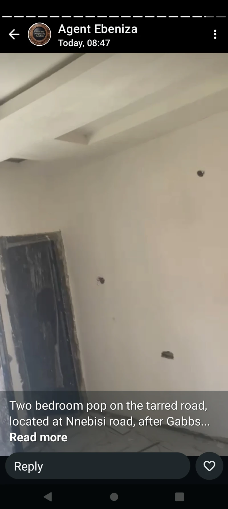 2 Bedroom Flat for Rent in After Gabbs, Nnebisi road, Delta - Image 2