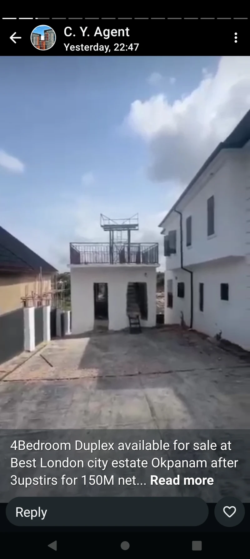 Duplex for Sale in 4 bedroom duplex  at Best London estate, Delta - Image 1