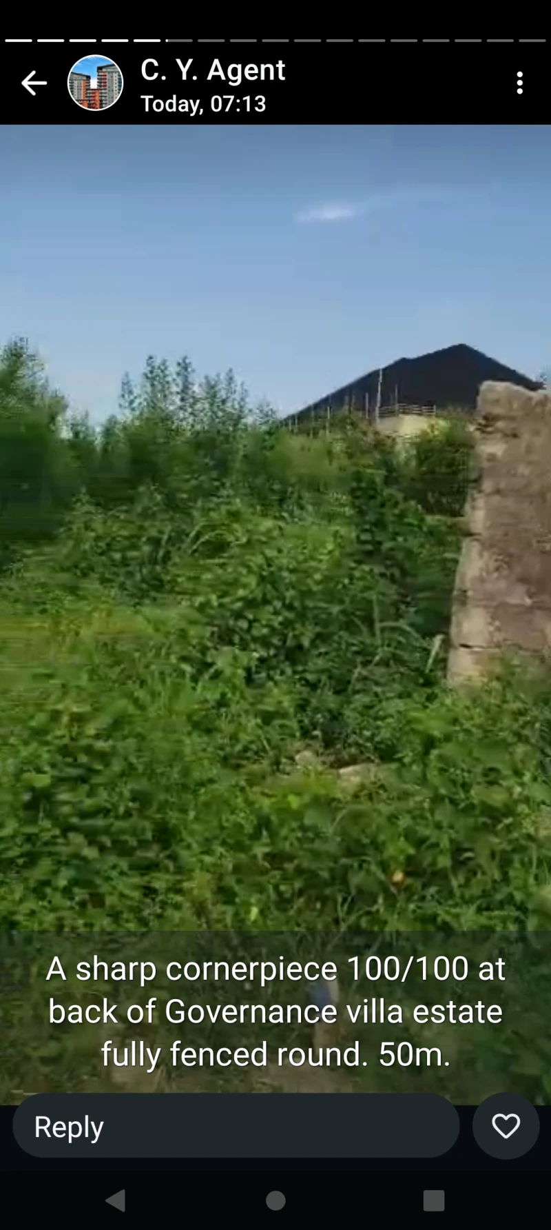 Land for Sale in 100 by 100 back of governance villa ibusa road, Delta - Image 5