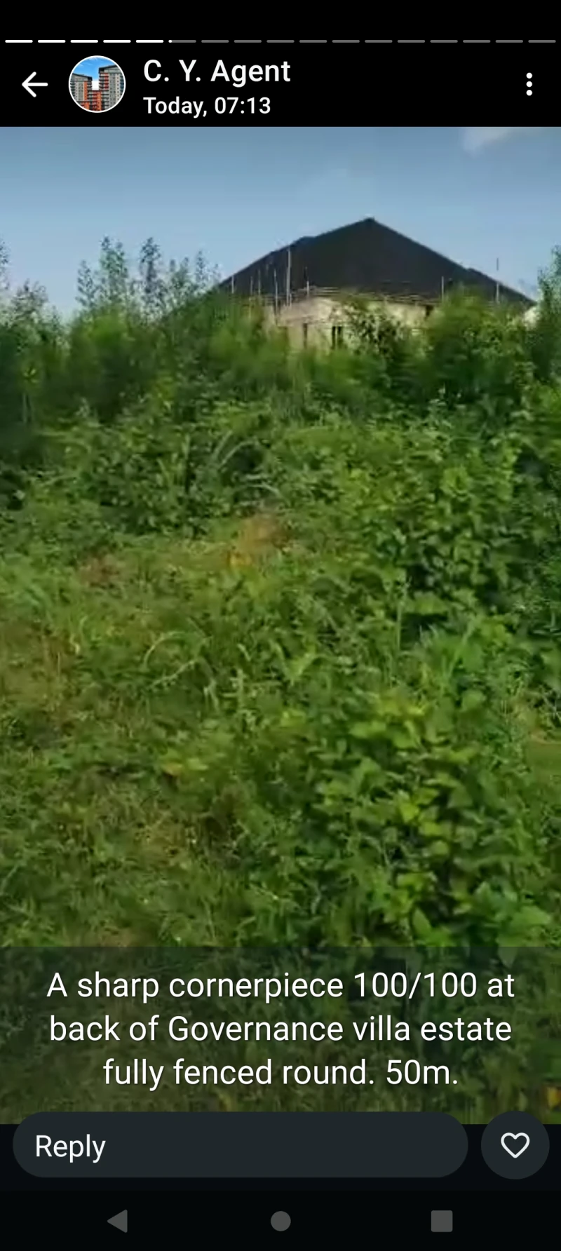 Land for Sale in 100 by 100 back of governance villa ibusa road, Delta - Image 3