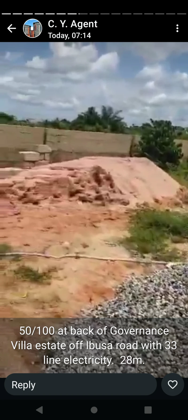 Land for Sale in Back of Governance villa, Delta - Image 4