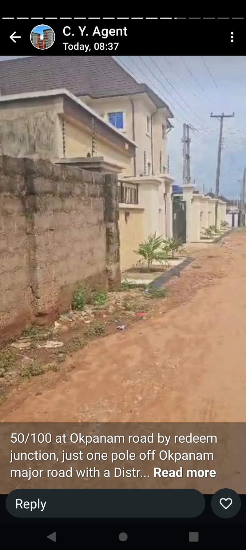 Land for Sale in Okpanam road by redeem junction, Delta - Image 3