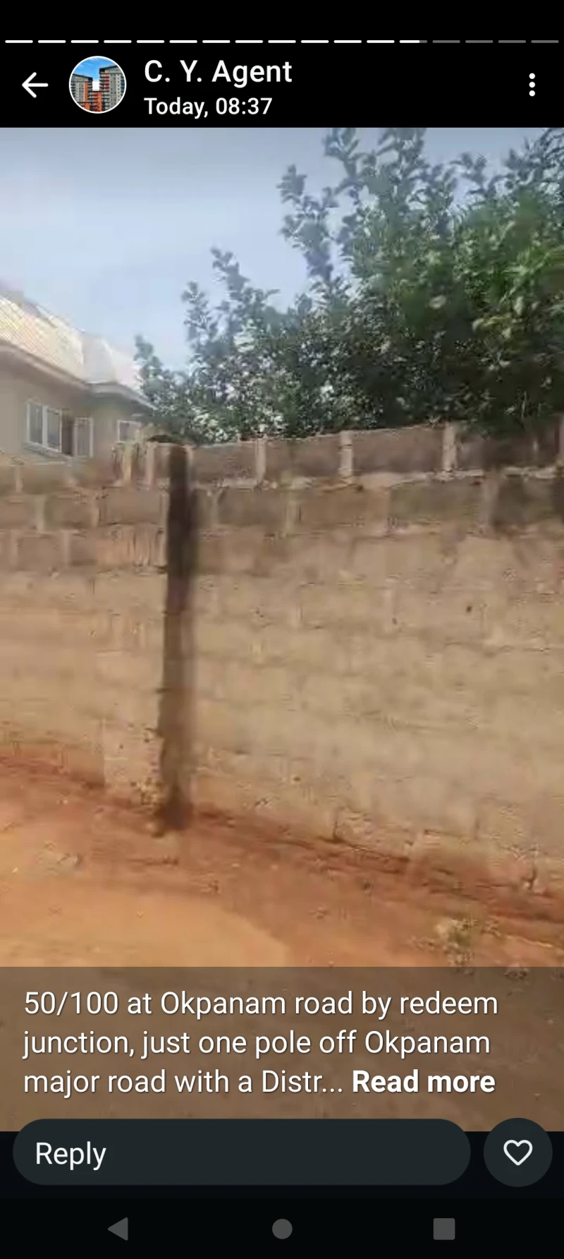 Land for Sale in Okpanam road by redeem junction, Delta - Image 2