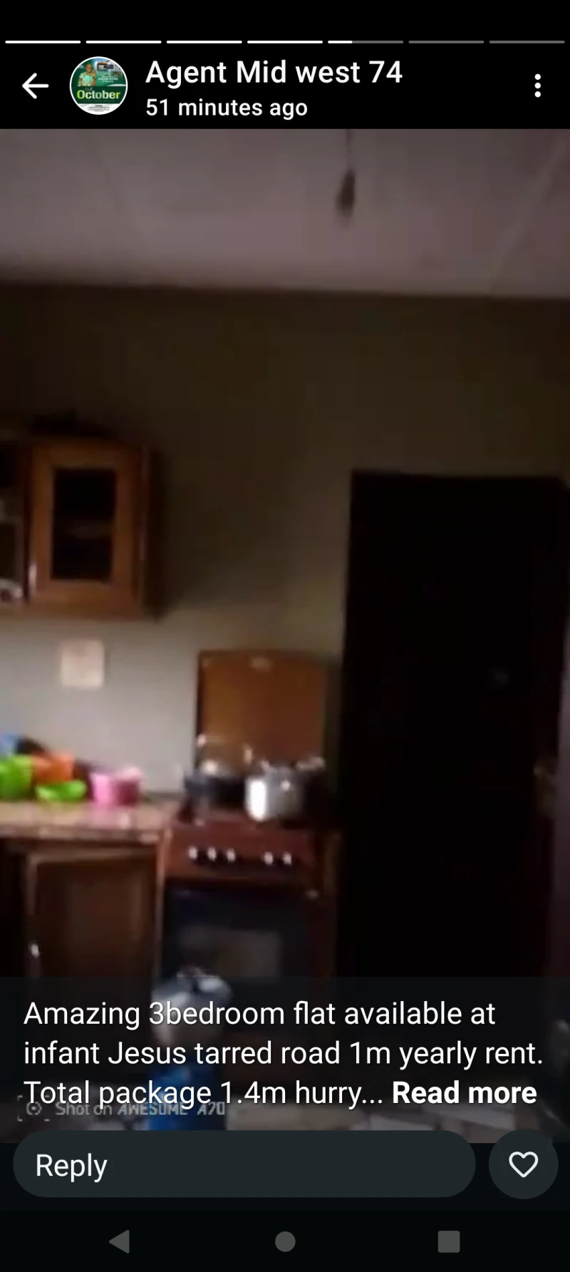 3 Bedroom Flat for Rent in Infact Jesus, Delta - Image 2